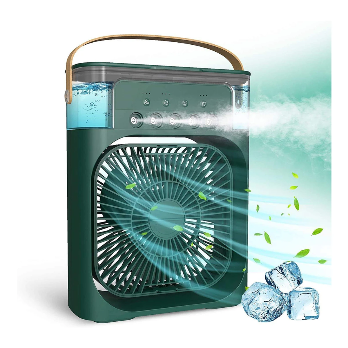Portable Mini Water Air Cooler Table Fan - 10W