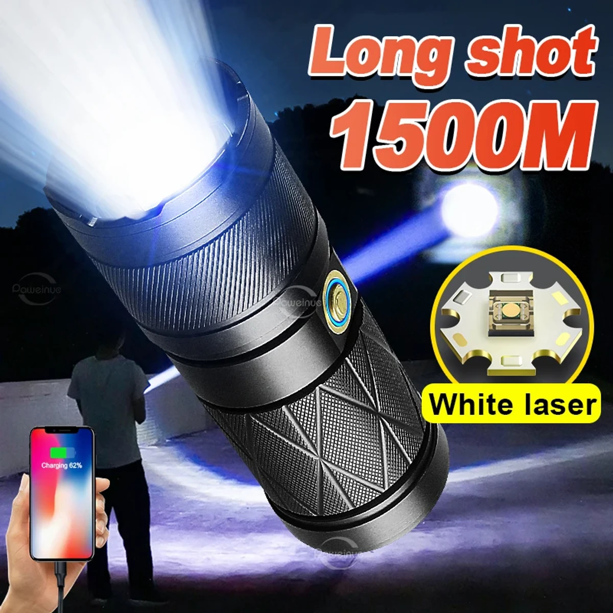 High-Power Multi-Purpose Flashlight