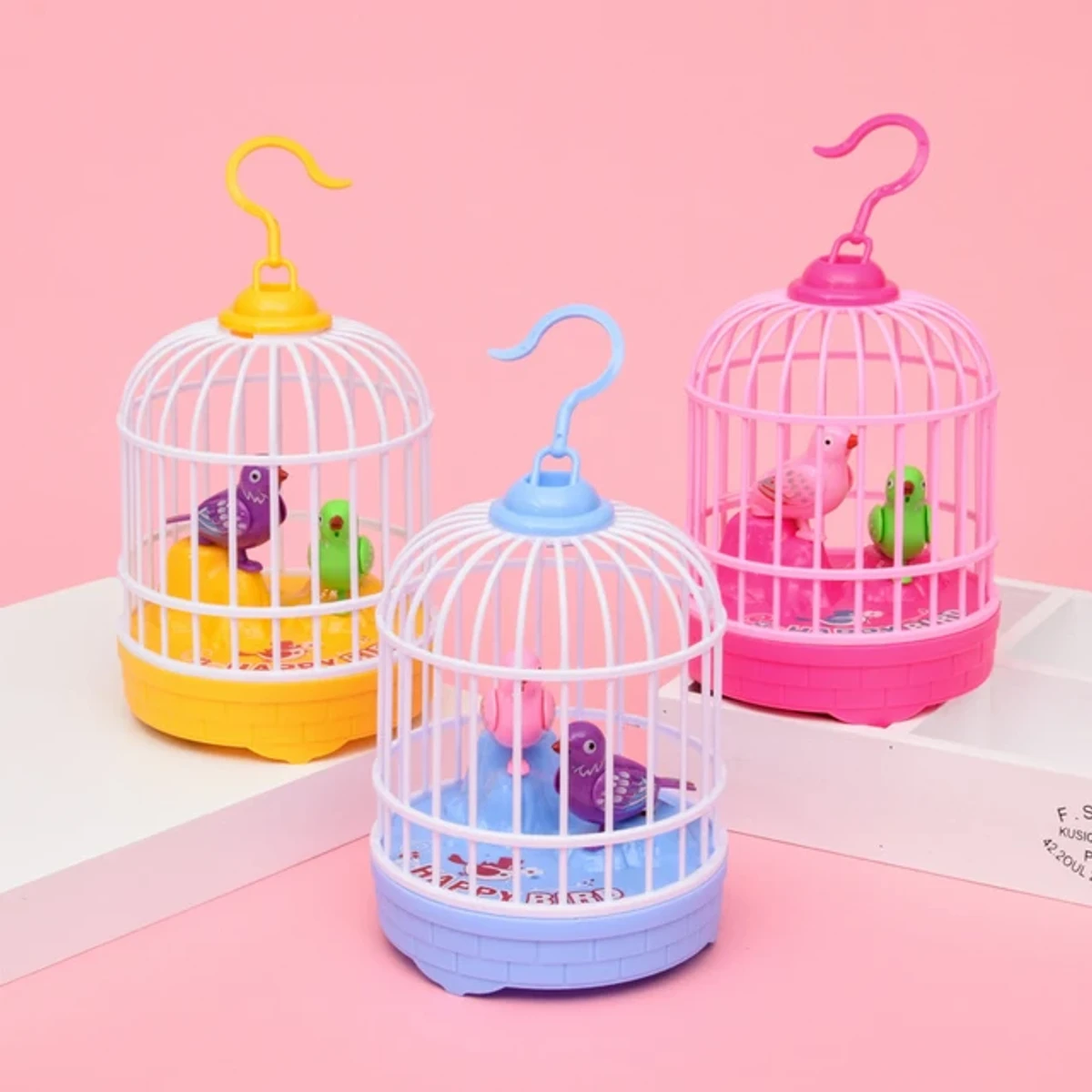 Talking Birds Toy Rechargeable Talking and Chirping Birds for Kids with Charger Cable